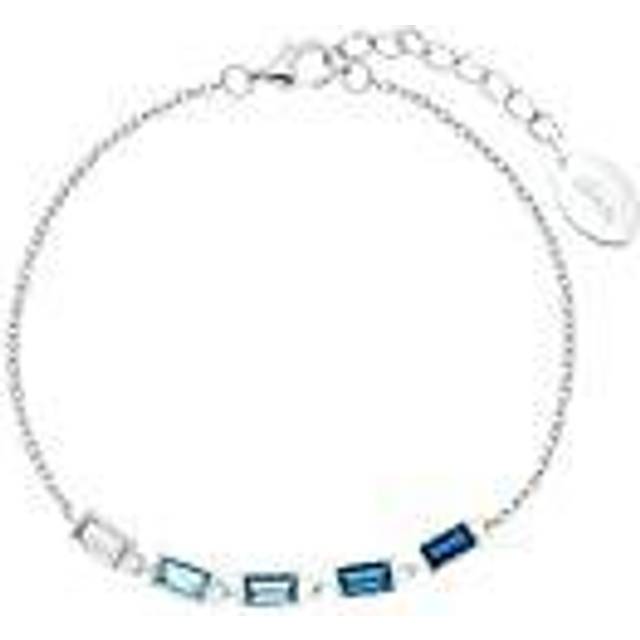 s.Oliver armband 925 sterling silver dam armsmycken, med cubic zirconia synth, 17+3 cm, silver, Kommer i smycken presentförpackning, 2031408