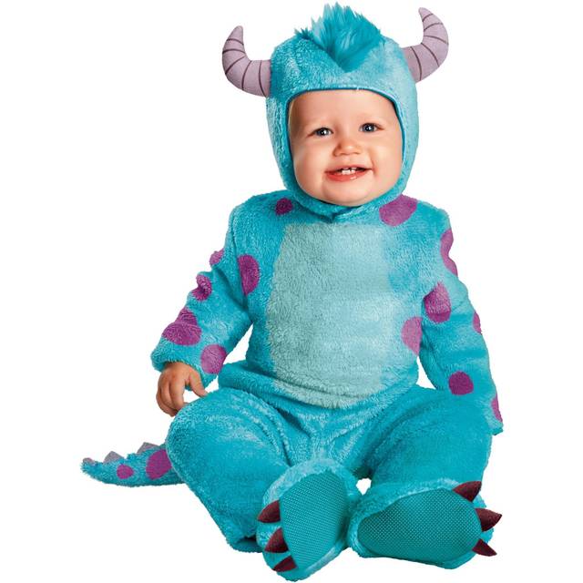 Infant Classic Sulley Costume | Monsters Inc Baby Costume - Purple&#47;Blue (0/6MO)
