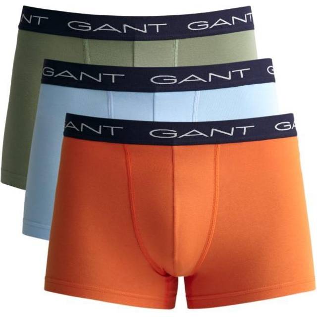 Gant 3-pack Cotton Trunks - Orange - X-Large * Kampanj *