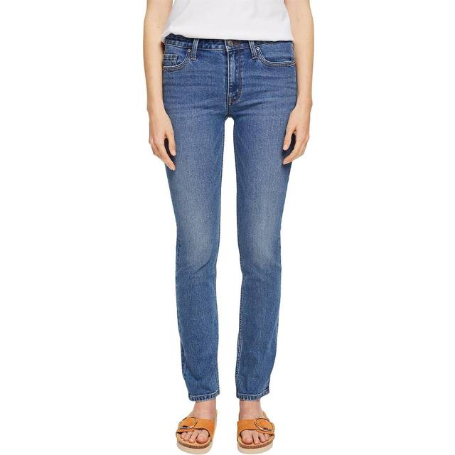 Esprit Jeans dam, 902/Medeltvättad blå, 25W x 32L