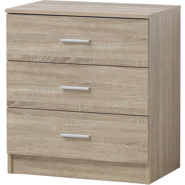 Rio Costa 3 Drawer Chest - Brown