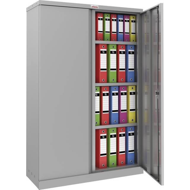 Phoenix SCL1491GGK Grey Steel Storage Cupboard