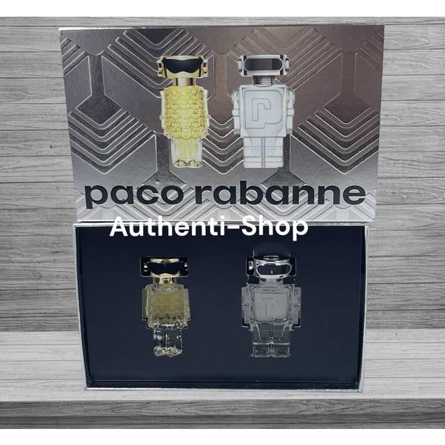 Paco Rabanne Mini 2 Piece Gift Set: Fame Eau de Parfum 4ml - Phantom Eau de Toilette 5ml