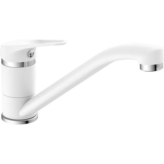 (white) EISL Kitchen Mixer Tap Sink Tap Kitchen Basin Tap Sink Faucet SPEED-chrome