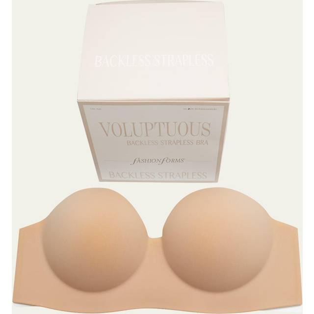Volumptuous Backless Strapless Bra - NUDE
