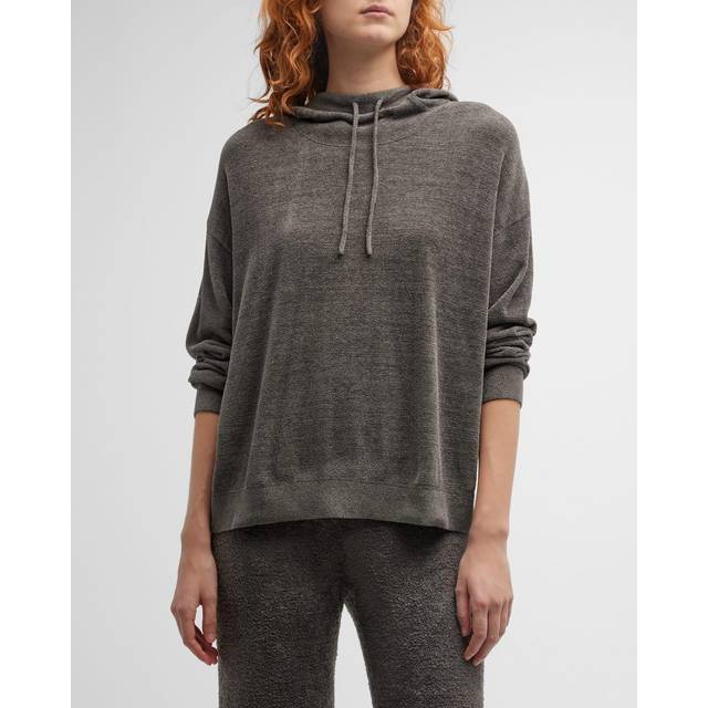 Barefoot Dreams Cozychic Ultra Lite Funnel Neck Hooded Pullover