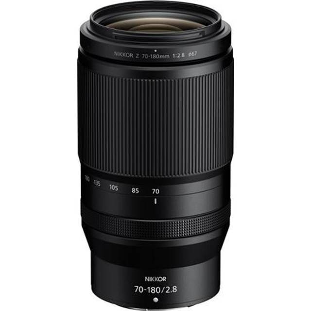 Nikon NIKKOR Z Lightweight and Compact 70-180mm f/2.8 Telephoto Zoom Camera Lens for Z Mount in Black