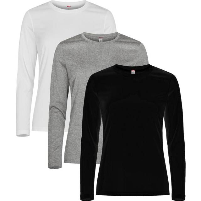 CLIQUE T-shirt funktion LÄ 029041 dam svart M