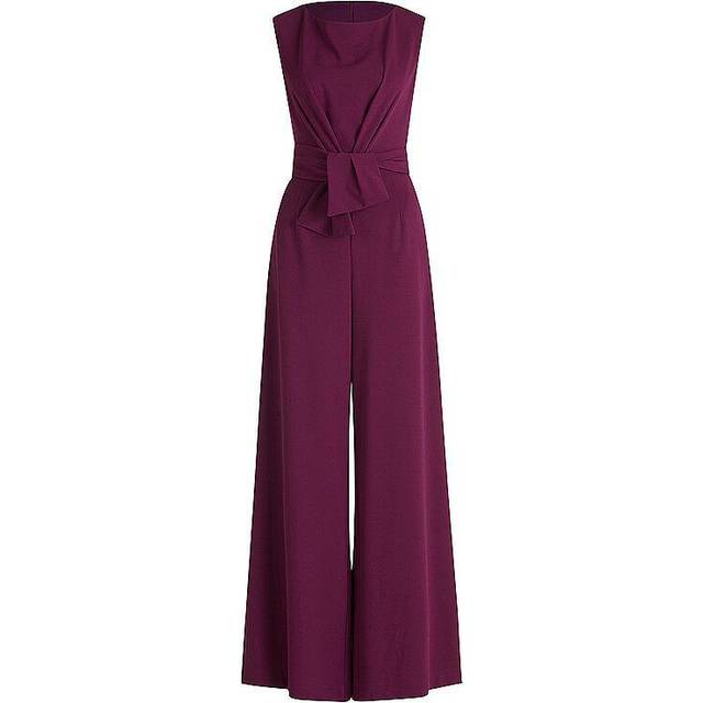 Vera Mont damjumpsuit med breda ben, Äkta lila, 48