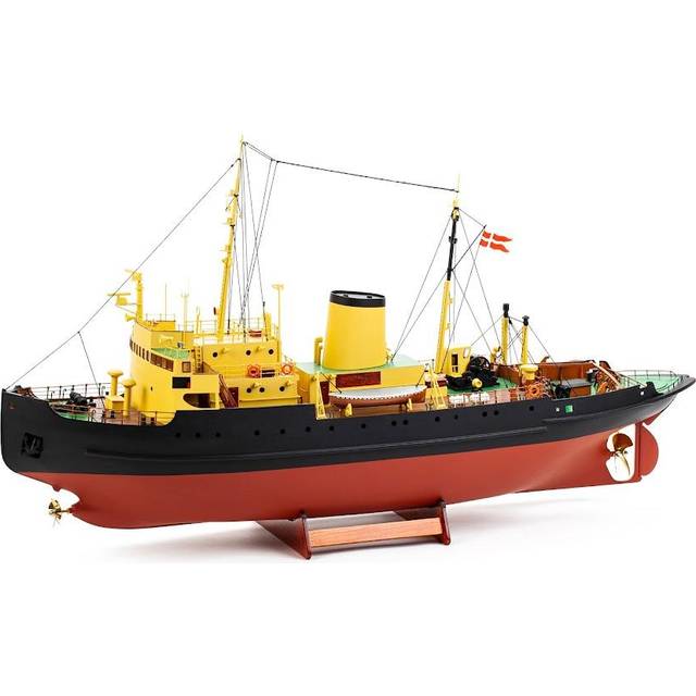Billing Boats 1/75 Scale Elbjørn Icebreaker Model Kit - Multicoloured