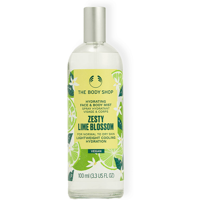 Zesty Lime Blossom 100ml Face & Body Mist - Vegan - Limited Edition - Vegan