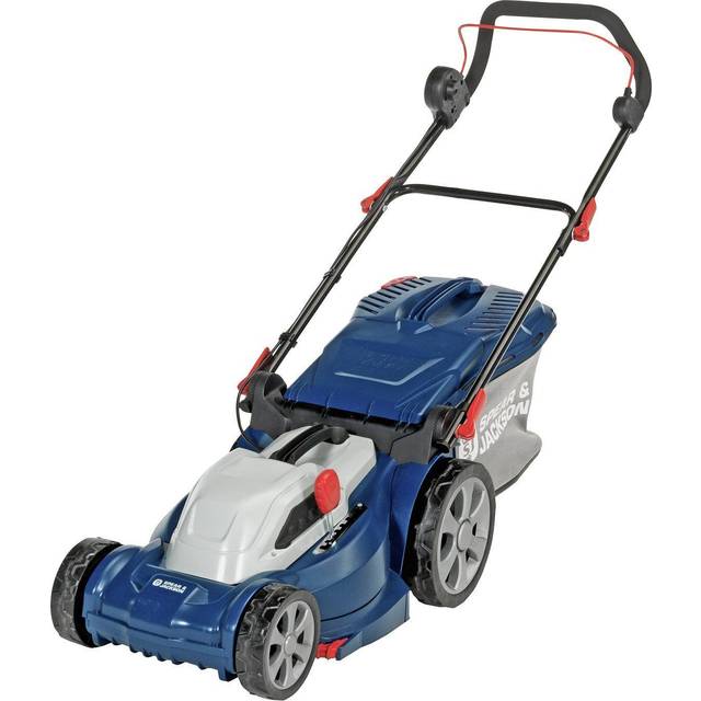 Spear & Jackson 37cm Corded Rotary Lawnmower - 1600W