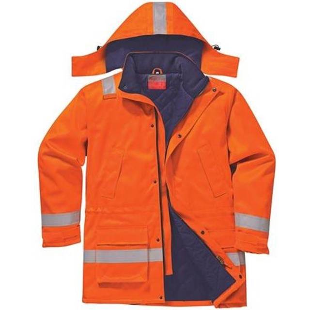 Portwest FR Anti-Static Winter Jacket - Orange - XL