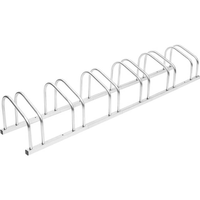 Bike Rack for 6 Bikes Galvanised Steel Vidaxl