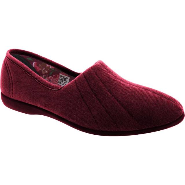 Gbs Audrey Kids Girls | Slip On Shoes  | Burgundy  | UK Size 2