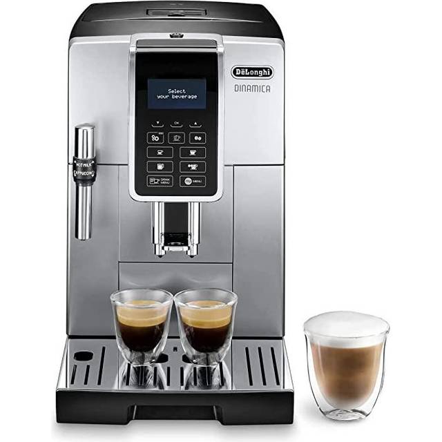 De’Longhi ECAM 350.35.SB Dinamica Kaffemaskin, Rostfritt Stål, 1450 W, 2 l, Silver
