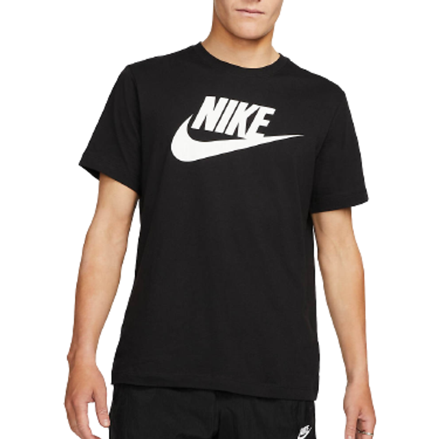 Nike T-tröja-AR5004 T-tröja Black/White S