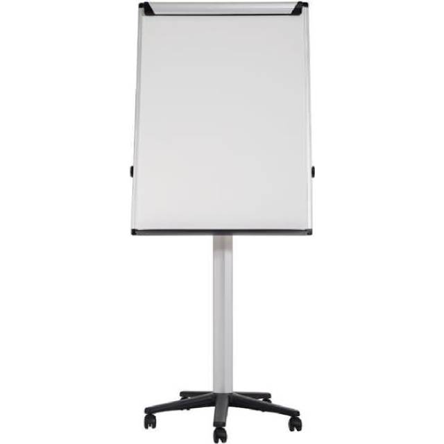 Bi-Office Earth Flipchart Easel Freestanding Aluminium 75 (W) x 185 (H) cm White