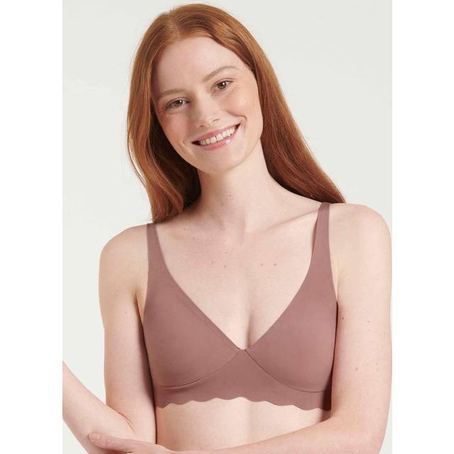 Women's bra Sloggi Zero Microfibre 2.0 Soft - Marron
