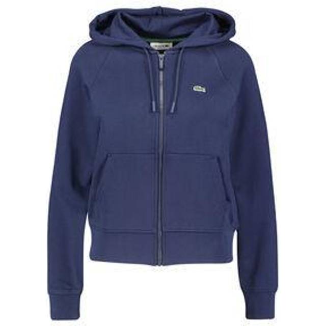 Lacoste Zip Through Hoodie - Blue