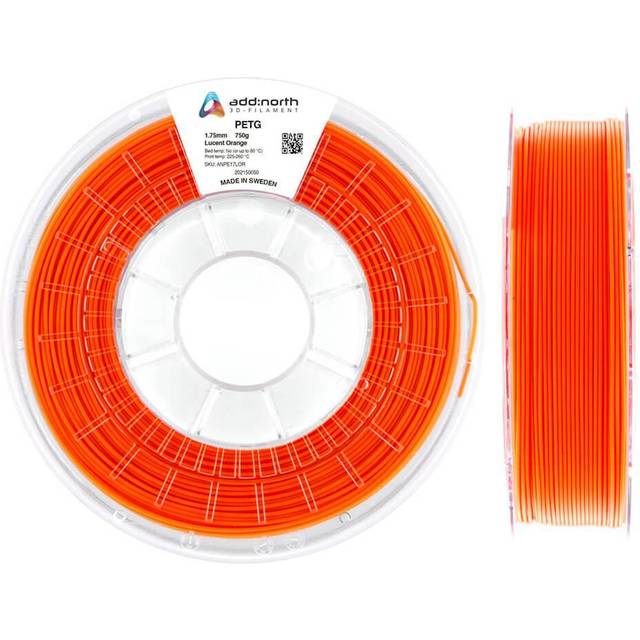 ADDNORTH PETG 1.75mm 750g Lucent Orange