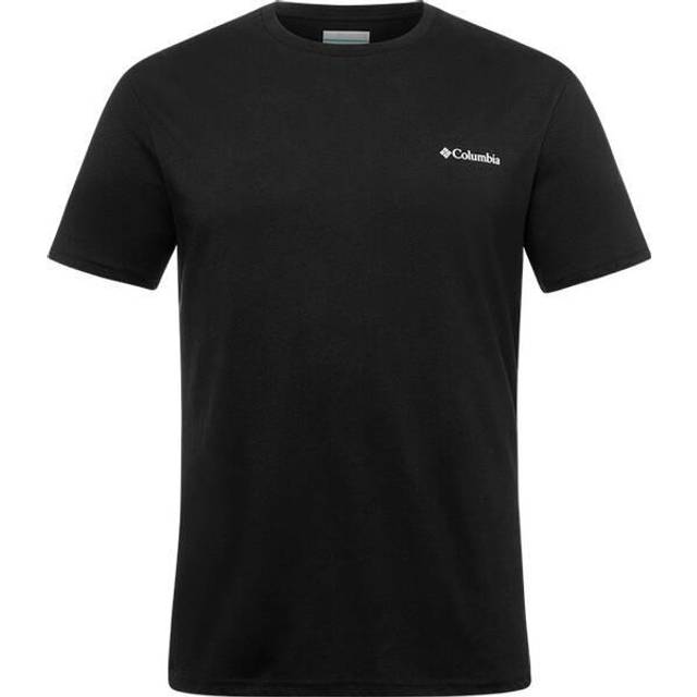 Columbia Basic Logo Organic Cotton T-Shirt - S - Black