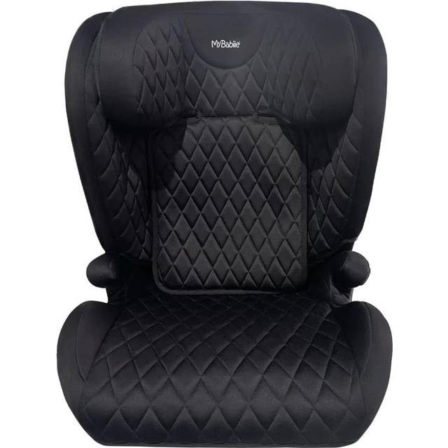 My Babiie Mbcs23 I-Size (100-150Cm) High Back Booster Car Seat - Quilted Black