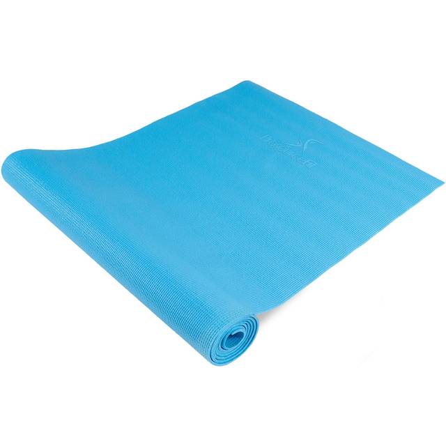 Classic Yoga Mat 1/8â (3mm) Thick, Extra Long 72-Inch Lightweight Fitness Mat with Non-Slip Grip for Yoga, Pilates, Exercise, Aqua