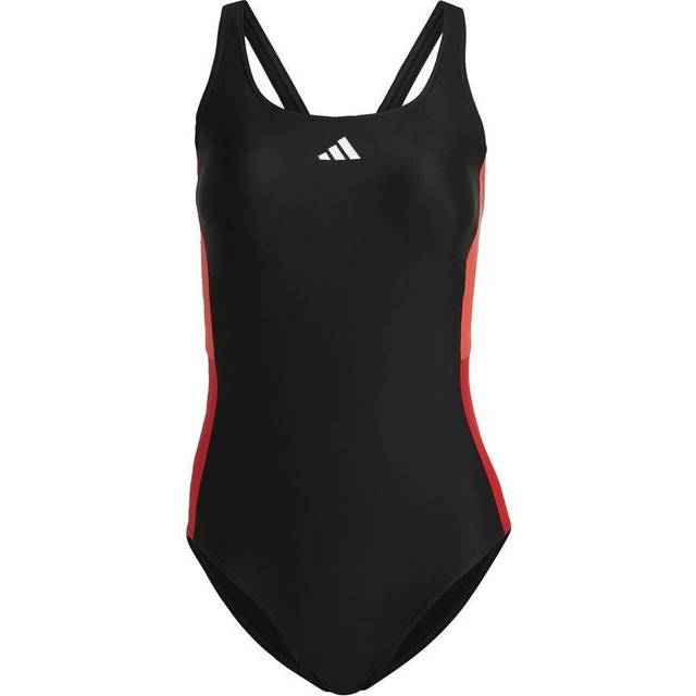 Adidas women's colourblock one piece swimsuit swimming costume hy5893