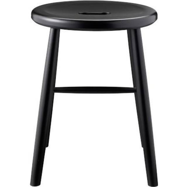 FDB Møbler J27 skammel Beech black painted