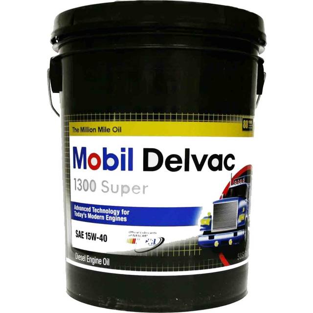 Delvac 1300 1540 Super Diesel Engine Oil, Extra High, 5-Gallons -MOB1305P
