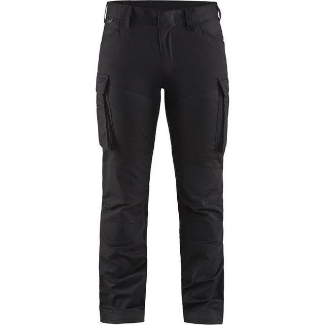 Blakladdare 714718309900D23 arbetsbyxor med stretch, svart, storlek D23