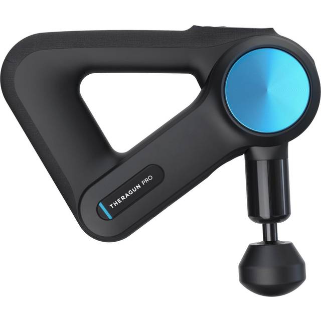 Theragun PRO (5th Generation) Handheld Bluetooth Enabled Percussive Therapy Massage Gun with Smart App & 6 Attachments - Black