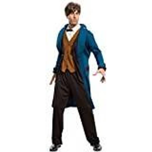 Rubies 820574STD Newt Scamander vuxen kostym plast flerfärgad halloween