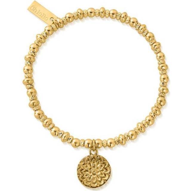 Gold Didi Sparkle Moonflower Bracelet GBDS3090
