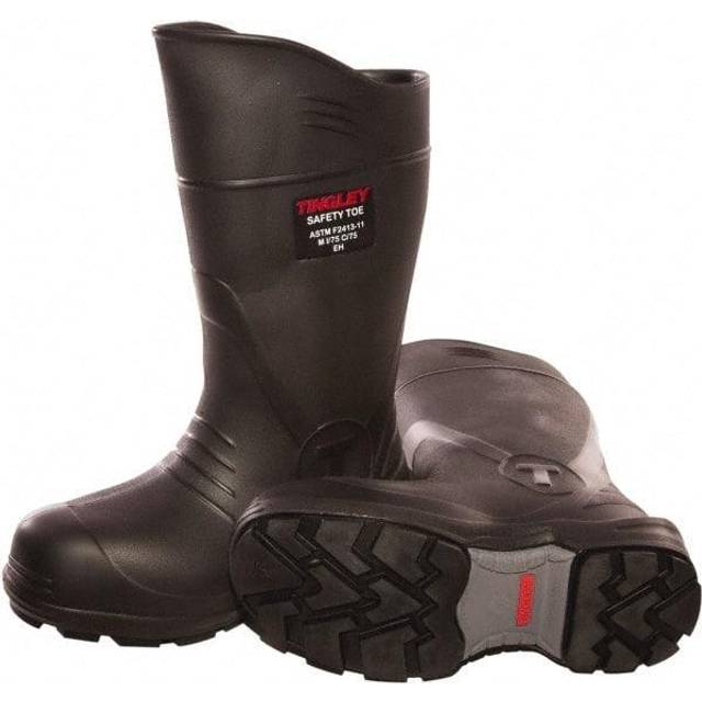 Tingley Flite 26256 Composite Safety Toe Knee Boot With Chevron-Plus Outsole  Mens 6 / Womens 8  Blue/Red