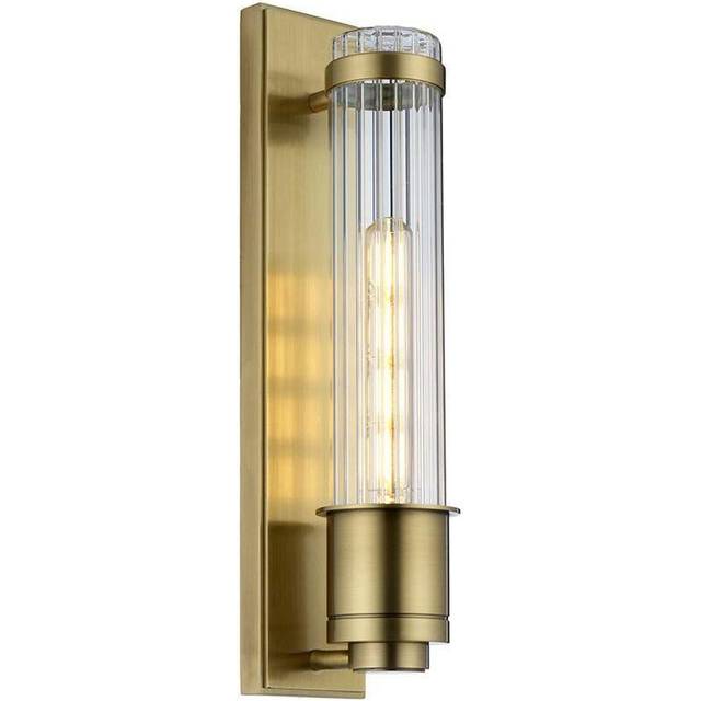 Quintiesse QN-WELLINGTON1-AB Wellington 1 Light Bathroom Wall Light Ag