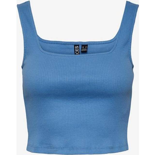 Pieces - Top - PC Nukisa Cropped Tank Top - Marina