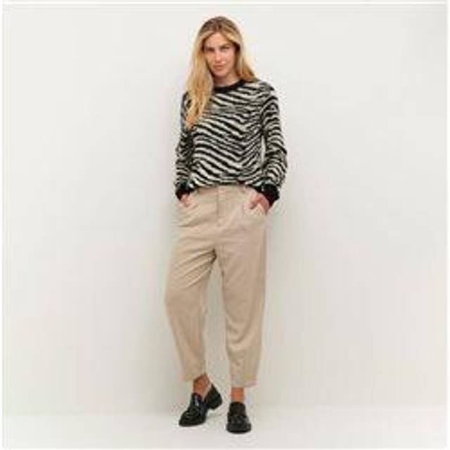 KAFFE Kamerle Pants Suiting Casual dam, Fjäder grå, 38