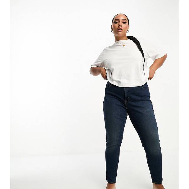 Levi's Plus Size 721™ High Rise Skinny Jeans dam, Blue Swell Plus, 14 M