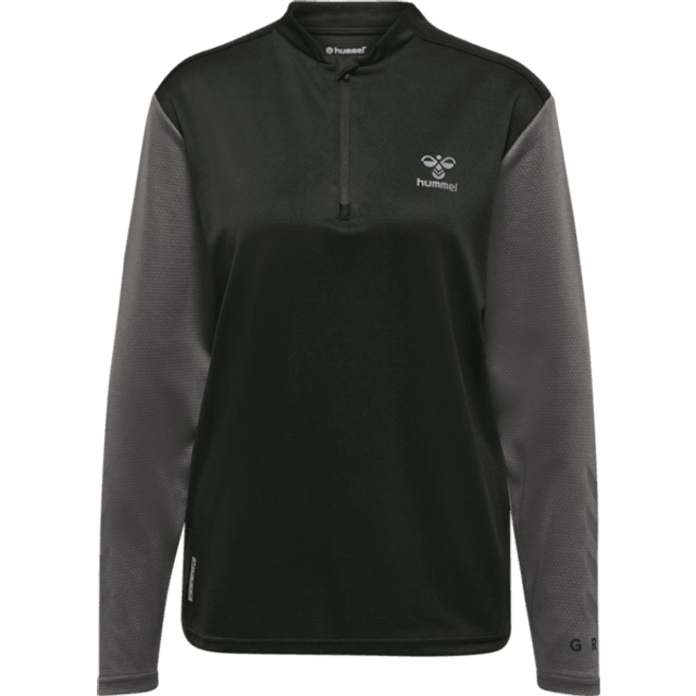 hummel hmlONGRID 1/2 zip poly sweat wo
