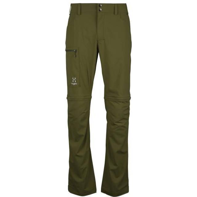 Haglöfs Men's Lite Standard Zip-Off Pant Olive Green, 54