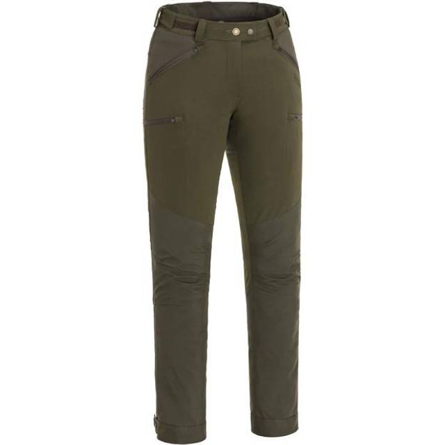 Pinewood W's Abisko/Brenton Pants Dark Olive/Suede Brown (38)