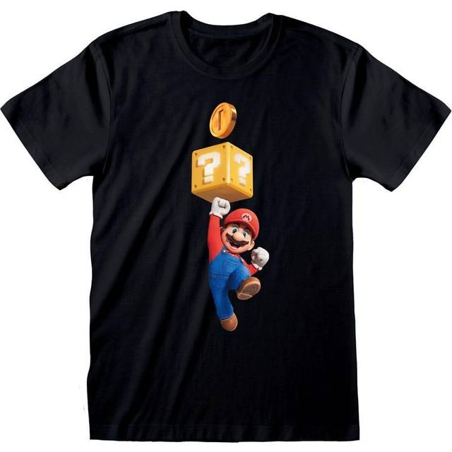 Super Mario - Mario Coin - T-Shirt - black - M - 100% Cotton,Jersey
