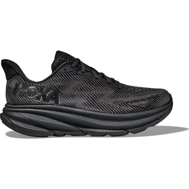 Hoka Clifton 9, damsneakers, svart/vit, 9,5 (41 EU)