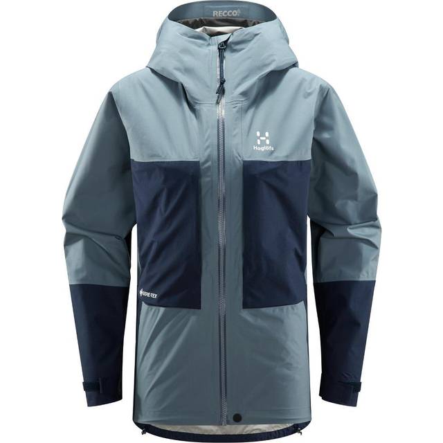 Haglöfs - Women's Roc Sheer GTX Jacket - Waterproof jacket size S, blue