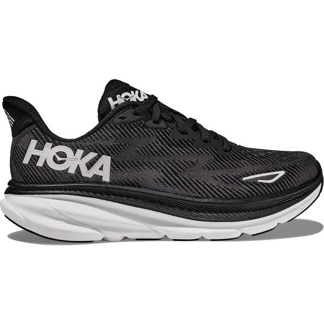Löparskor Hoka W Clifton 9 Black/White 38 2/3