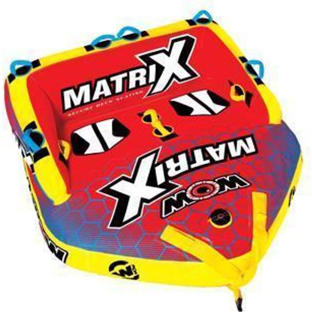 WOW Sports Matrix Towable Inflatable Deck Tube - Boating Accessory for