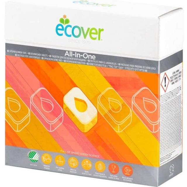 Ecover All In One Diskmaskinstabletter - 65 Tabletter