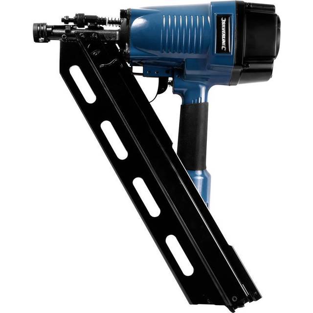 Silverline Air Framing Nailer 90mm 10 - 12 Gauge Power Tools - Air Framing Nailer - Blue
